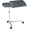 Mayline® Group Laptop Caddy, 27-37"H x 29 1/2"W x 15"D, Anthracite/Metallic Gray 1 thumbnail image