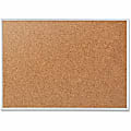 Quartet® Classic Cork Bulletin Board, 18" x 24", Aluminum Frame With Silver Finish 1 thumbnail image