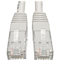 Tripp Lite Cat6 Cat5e Gigabit Molded Patch Cable RJ45 M/M 550MHz White 20ft - 1x RJ-45 Male Network - N200020WH 1 thumbnail image