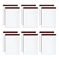 TOPS™ Docket Gold™ Premium Writing Pads, 8 1/2" x 11 3/4", Legal Ruled, 50 Sheets, White, Pack Of 12 Pads 1 thumbnail image