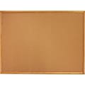 Quartet® Natural Cork Bulletin Board, 18" x 24", Wood Frame With Oak Finish 1 thumbnail image