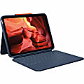 Logitech Rugged Combo 4 Rugged Keyboard/Cover Case Apple iPad (10th Generation) Tablet - Drop Resistant, Spill Resistant - 0.8" x 7.7"x 10.1" Depth 1 thumbnail image