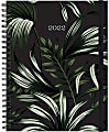 Willow Creek Press Weekly/Monthly Hardcover Planner, 8-1/2" x 11", Fern, January To December 2022