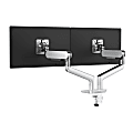 Fellowes® Rising™ 2 Dual Monitor Arm, Fully Adjustable, 28 Lb Capacity Per Arm, Maximum Monitor Width 42.3", Platinum 1 thumbnail image