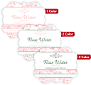 Custom 1, 2 Or 3 Color Printed Labels/Stickers, Vintage Shape, 2-1/2" x 3", Box Of 250