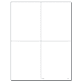 ComplyRight 1099-R Inkjet/Laser Tax Forms For 2017, Blank, 4-Up Box-Style, 8 1/2" x 11", Pack Of 2,000 Forms