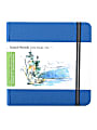 HandBook Journal Co. Travelogue Drawing Journals, Square, 5 1/2" x 5 1/2", 128 Pages (64 Sheets), Ultramarine Blue, Pack Of 2 1 thumbnail image