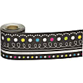 Teacher Created Resources Straight Rolled Border Trim - Chalkboard Brights - 3" Width x 600" Length - Multicolor - 1 Roll 1 thumbnail image