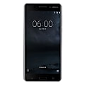 Nokia 6 TA-1025 Cell Phone, Silver, PNN100293