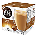 Nescafe® Dolce Gusto® Single-Serve Coffee Pods, Cafe Au Lait, Carton Of 16 1 thumbnail image