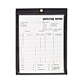 C-Line® Stitched Shop Ticket Holders With Black Backing, 8 1/2" x 11", Box Of 25 1 thumbnail image