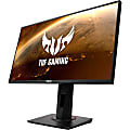 TUF VG259QR 25" Class Full HD Gaming LCD Monitor - 16:9 - Black - 24.5" Viewable - In-plane Switching (IPS) Technology - LED Backlight - 1920 x 1080 - 16.7 Million Colors - Adaptive Sync - 300 Nit Typical - 1 ms MPRT - 165 Hz Refresh Rate - HDMI