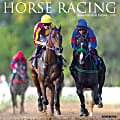 2024 Willow Creek Press Hobbies Monthly Wall Calendar, 12" x 12", Horse Racing, January To December