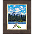 Amanti Art Lined Bronze Picture Frame, 16" x 19", Matted For 11" x 14"