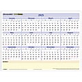 2025 AT-A-GLANCE® QuickNotes® Erasable Monthly/Yearly Wall Calendar, 16" x 12", Traditional, January 2025 To December 2025, PM550B28
