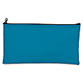 Zipper Top Wallet, Blue
