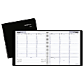 DayMinder® Weekly Appointment Book, 8" x 8 1/2", Black, January to December 2018 (G59500-18)