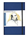 HandBook Journal Co. Travelogue Drawing Journals, Landscape, 5 1/2" x 8 1/4", 128 Pages, Ultramarine Blue, Pack Of 2 1 thumbnail image