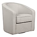 Office Star Danica Fabric Swivel Accent Chair, 31-1/4”H x 29-3/4”W x 31-1/4”D, Gray Zig-Zag 1 thumbnail image