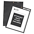 C-Line® Stitched Shop Ticket Holders With Black Backing, 9" x 12", Box Of 25 1 thumbnail image