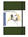 HandBook Journal Co. Travelogue Drawing Journals, Landscape, 5 1/2" x 8 1/4", 128 Pages, Cadmium Green, Pack Of 2 1 thumbnail image