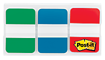 Post-it® Tabs, 1 in. x 1.5 in., Pack of 66 Tabs, 3 Dispensers 1 thumbnail image