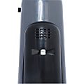 Brentwood J-30B Tall Electric Can Opener With Knife Sharpener & Bottle Opener, Black/Gray
