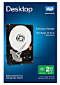 WD Mainstream 2TB Internal Hard Drive For Desktops, 64MB Cache, SATA/600