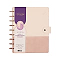 2026 Citrine Monthly/Weekly Classic Disc Bound Planner, 7" x 9-1/4", Ivory Diagonals, January To December, PD0123C007 1 thumbnail image
