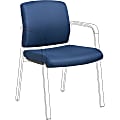 Lorell Stackable Chair Upholstered Back/Seat Kit - Navy - 1 Each 1 thumbnail image