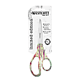 Westcott® Student Fun And Fashionable Scissors, 7", Pointed, Assorted Colors 1 thumbnail image