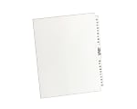 Avery® Premium Collated Legal Dividers Avery® Style, Side-Tab, 51-75 & Table Of Contents, 8-1/2" x 11"