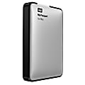 Western Digital® My Passport™ 500GB Portable External Hard Drive For Apple® Mac®, USB 3.0/2.0, Black/Silver