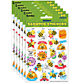 Eureka Scented Stickers, Honey, 80 Stickers Per Pack, Set Of 6 Packs 1 thumbnail image