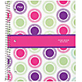 Five Star® Style Notebook, 8 1/2" x 11", 1 Subject, College Ruled, 100 Sheets, Multicolor Pastel Dots 1 thumbnail image