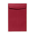 LUX #6 1/2 Open-End Envelopes, Peel & Press Closure, Garnet Red, Pack Of 1,000