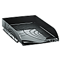 CEP Origins Collection Stackable Letter Tray, Black