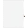 Avery® Individual Legal Dividers Avery® Style, Letter Size, Side Tab #15, White Dividers/White Tabs, Pack Of 25