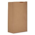 General Grocery Paper Bags, 8-1/8”H x 4-1/16”W x 2-7/16”D, Kraft Brown, Bundle Of 250 Bags, Pack Of 2 Bundles 1 thumbnail image