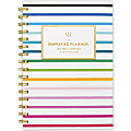 Simplified by Emily Ley for AT-A-GLANCE® Academic 2026-2027 Weekly Monthly Planner, Happy Stripe, Small, 5 1/2" x 8 1/2" 1 thumbnail image