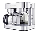 Espressione 10-Cup Combination Pump Espresso Machine, Stainless Steel 1 thumbnail image
