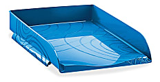 CEP Origins Collection Stackable Letter Tray, Blue 1 thumbnail image