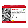 Office Depot Brand® OD212AY Remanufactured Yellow Standard Yield Toner Cartridge Replacement for HP 212A 1 thumbnail image