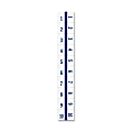 Tabbies Legal Index Divider Tabs, 1-10, Blue Edge, 10 Dividers Per Set, Pack Of 100