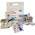 ProGuard 50-Person First Aid Kit - 50 x Individual(s) - 11.4" Height x 3.1" Width11.3" Length - Plastic Case - 6 / Carton 1 thumbnail image