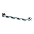 Bobrick Straight Stainless-Steel Grab Bar, 1-1/2" x 18", Silver