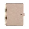 2026 Citrine Monthly/Weekly Classic Customizable Twin Loop Planner, 7" x 9-1/4", Mocha, January To December, PZ0026C017 1 thumbnail image