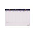 Citrine Undated Desktop Calendar, 10” x 7”, Navy, CD003610003 1 thumbnail image