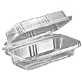 Safe-T-Fresh Rectangle Hoagie/Sub Hinged Food Containers, 8", Clear, Pack Of 150 Containers 1 thumbnail image