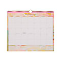 2026 Happy Planner Monthly Wall Calendar, 14” x 12”, 51% Recycled, Bright & Brushy, January To December, CW0002S006 1 thumbnail image